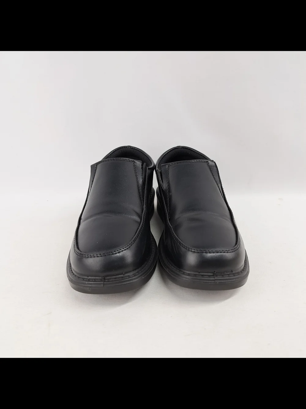 French Toast Boys Black Slip On Dress Shoes Loafers School Uniform Formal